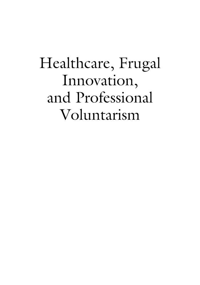 Healthcare Frugal Innovation And Professional Voluntarism - Page 2