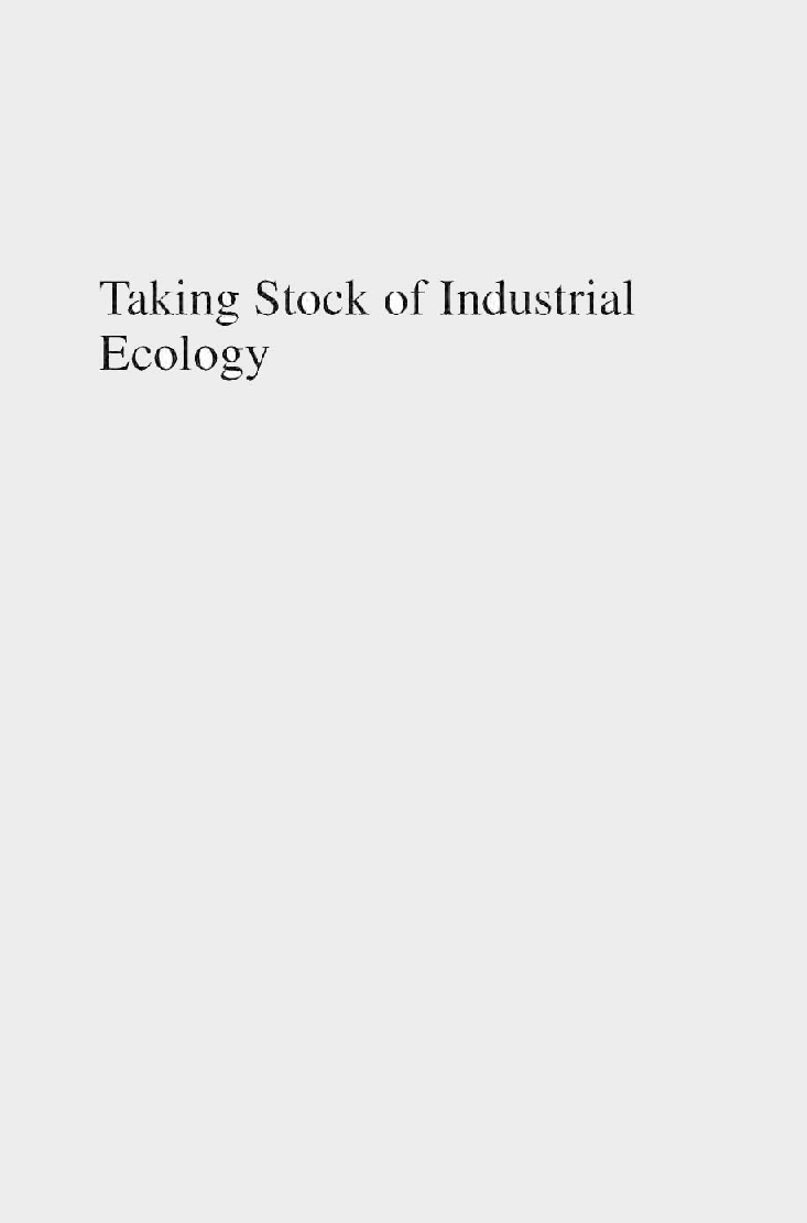 Talking Stock Of Industrial Ecology - Page 2