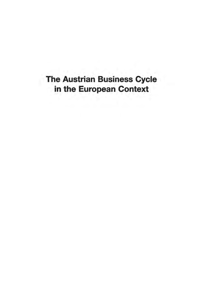 The Austrian Business Cycle In The European Context - Page 2
