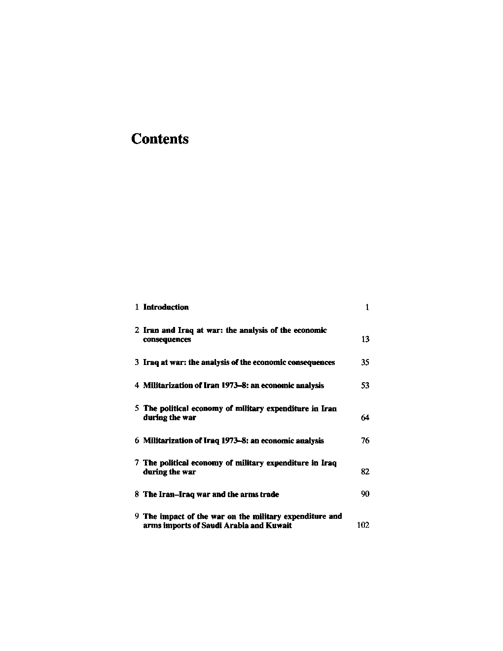 The Economic Consequences Of The Gulf War - Page 3
