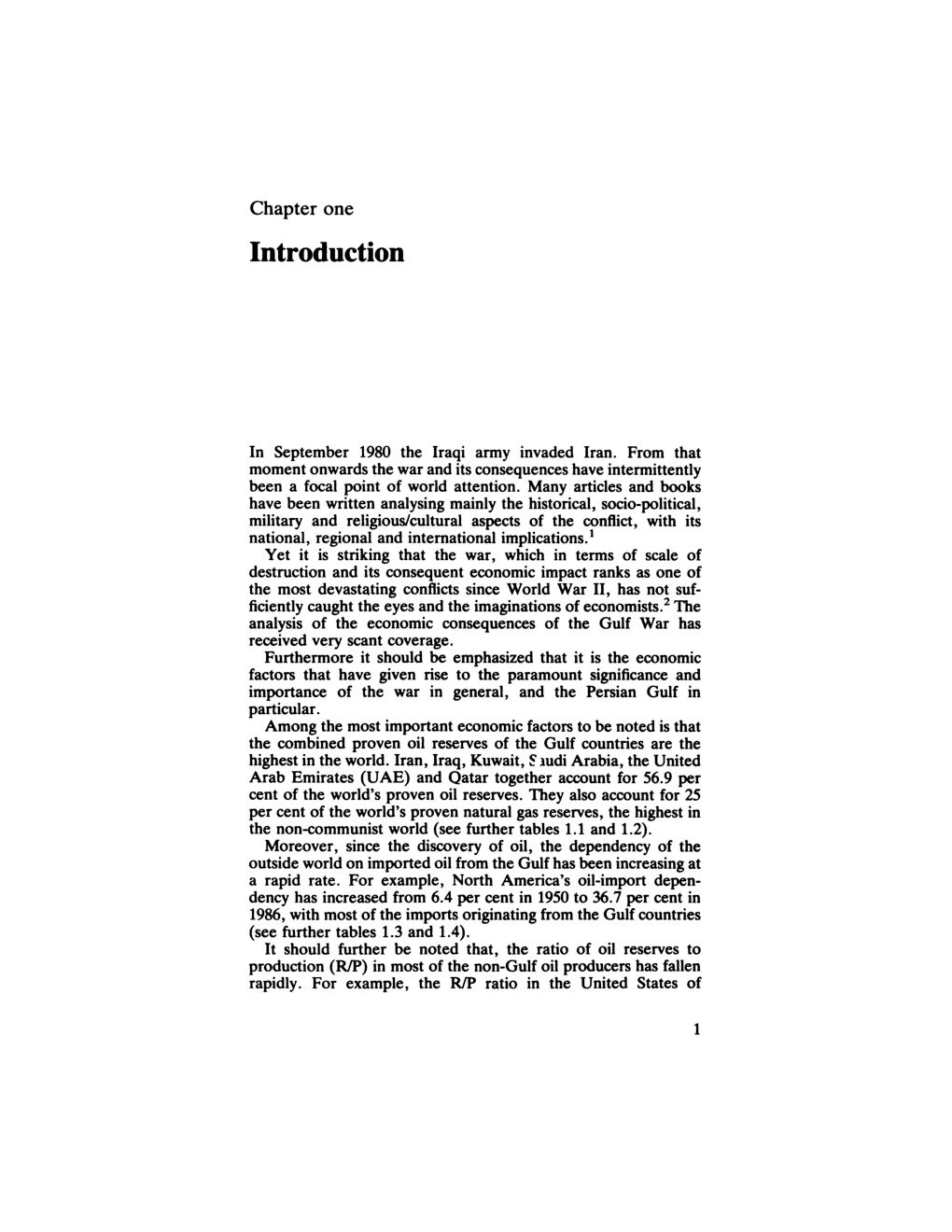 The Economic Consequences Of The Gulf War - Page 5