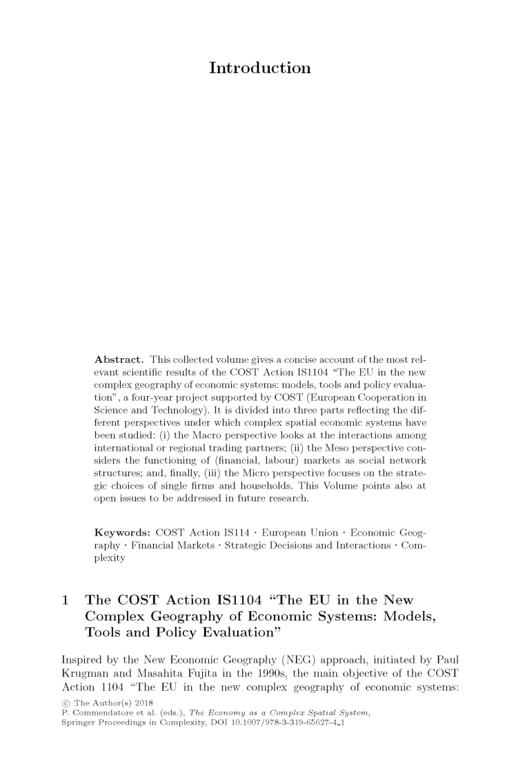 The Economy As A Complex Spatial System - Page 5