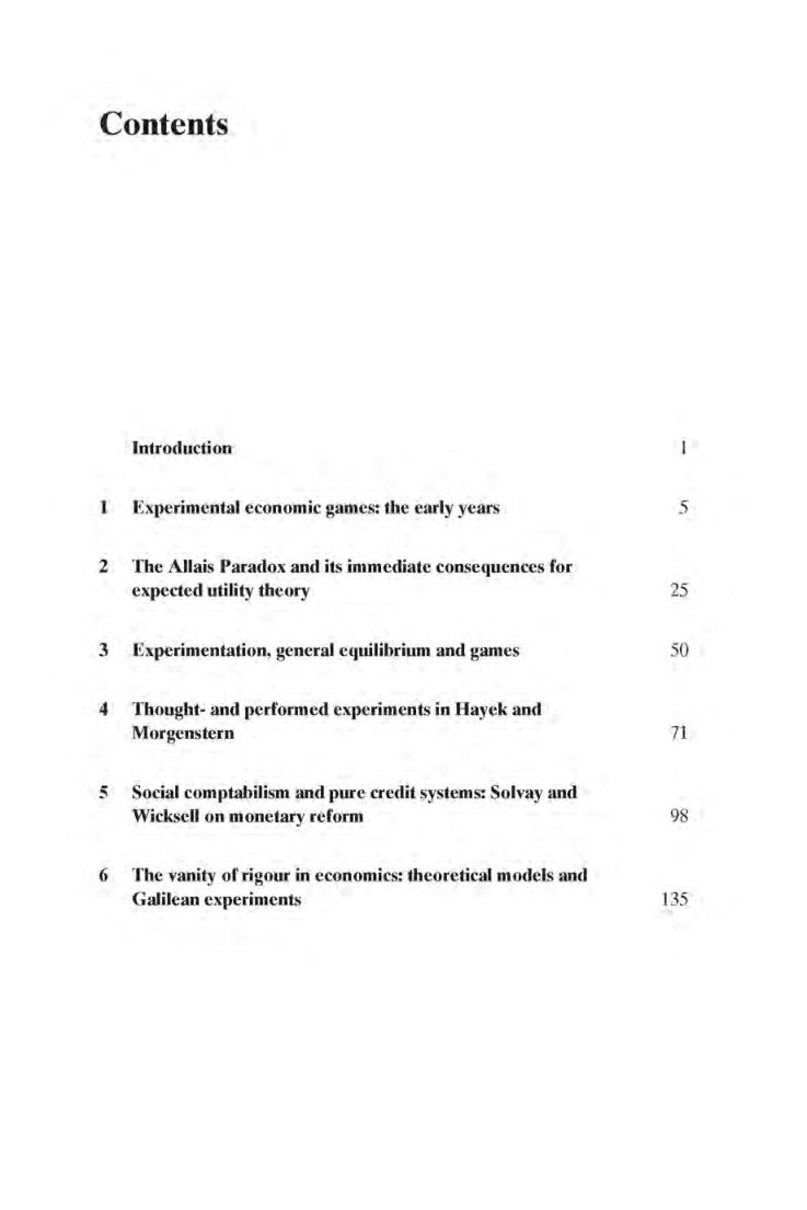 The Experiment In The History Of Economics - Page 3