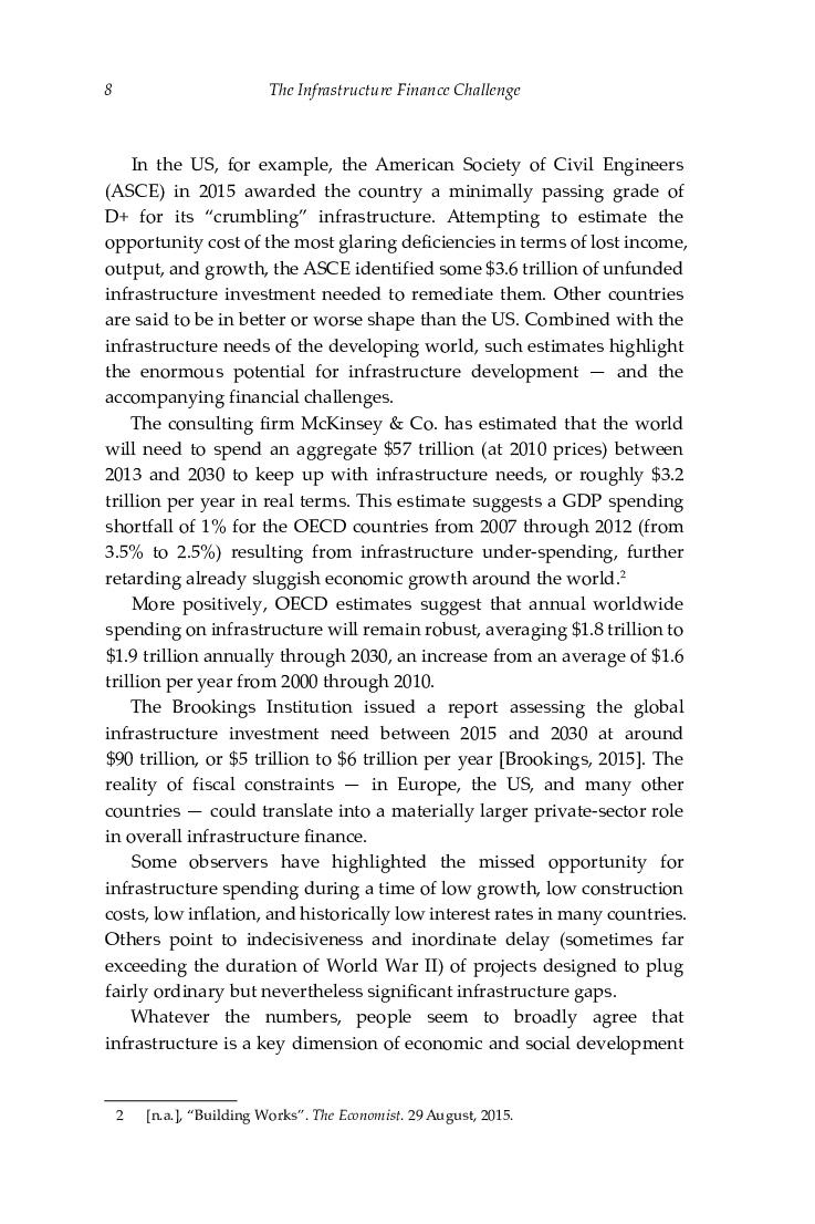 The Infrastructure Finance Challenge - Page 5