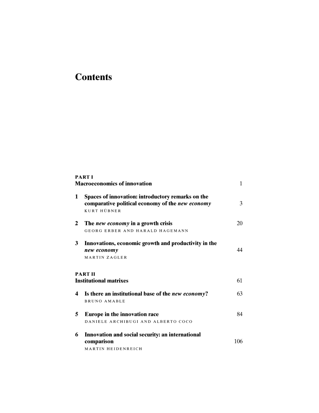 The New Economy In Transatlantic Perspective - Page 3