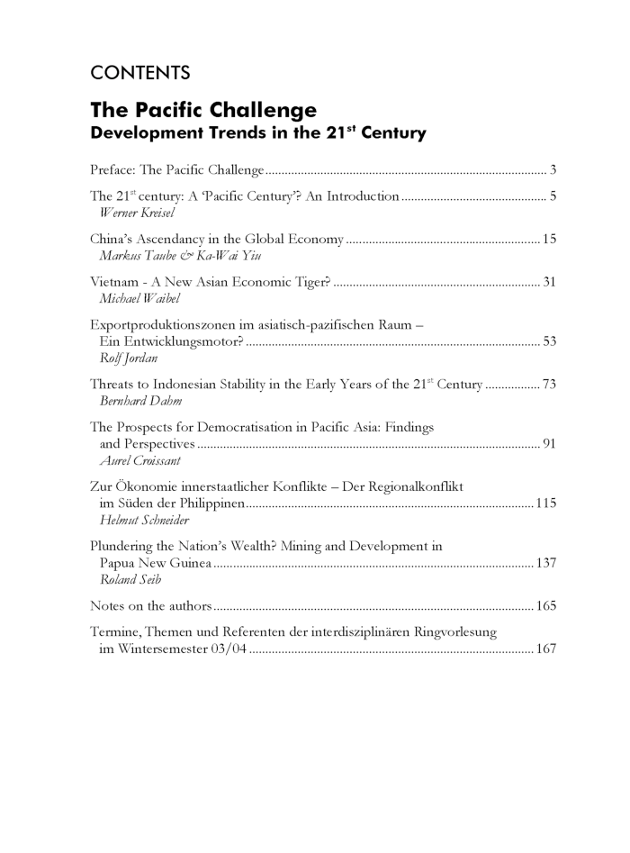 The Pacific Challenge Development Trends In The 21st Century - Page 3