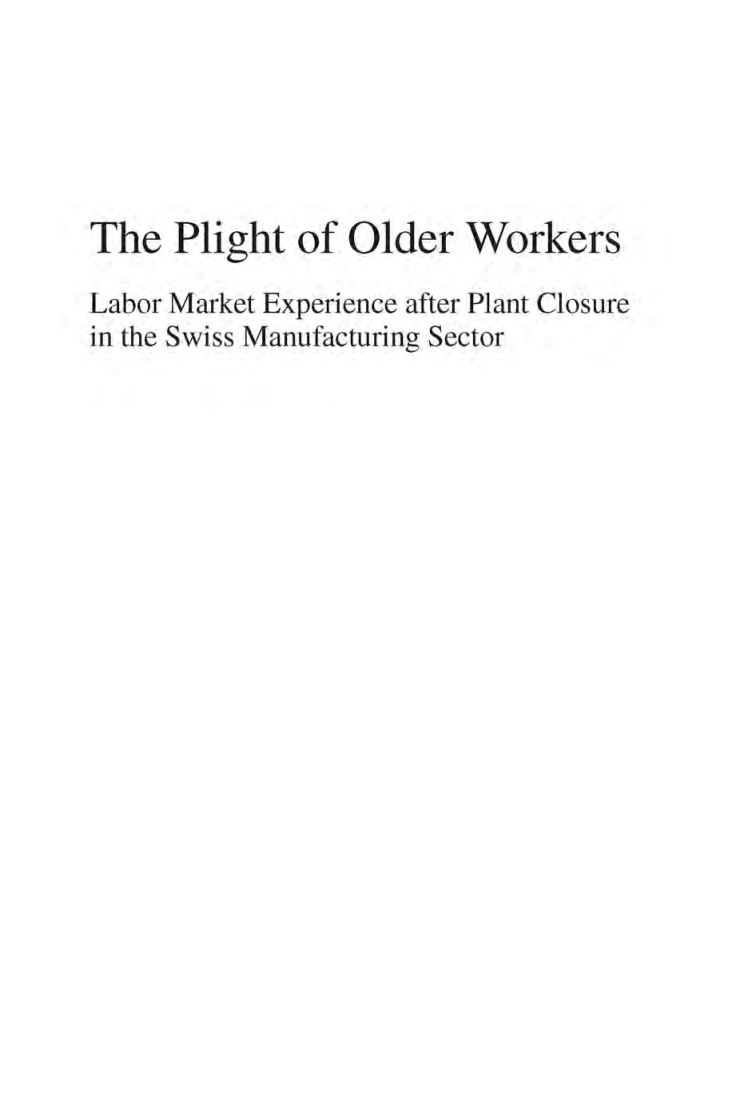 The Plight Of Older Workers - Page 2
