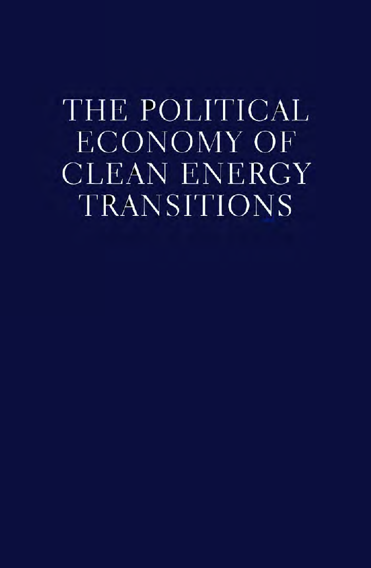 The Political Economy Of Clean Energy Transitions - Page 1
