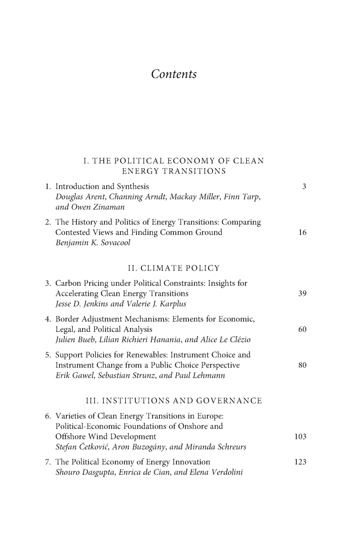 The Political Economy Of Clean Energy Transitions - Page 3