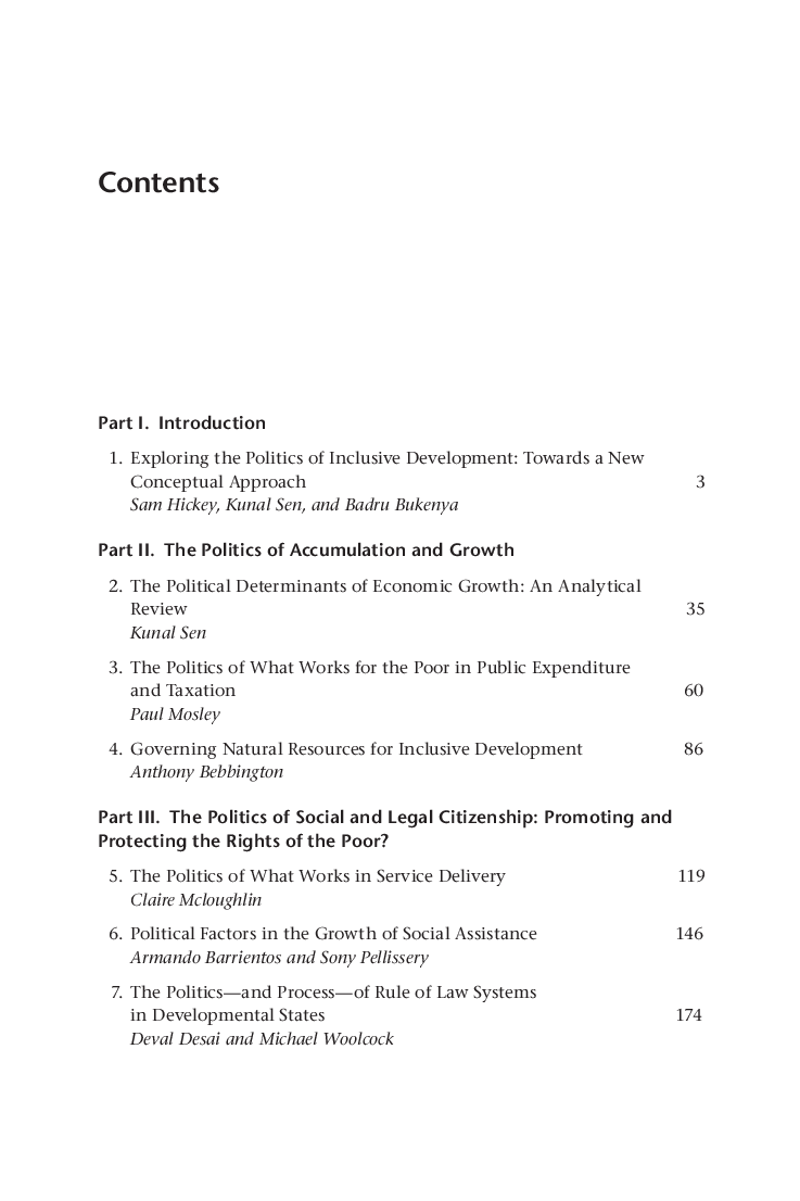 The Politics Of Inclusive Development - Page 3