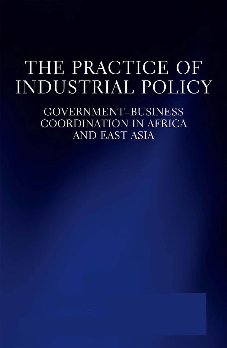 The Practice Of Industrial Policy - Page 1