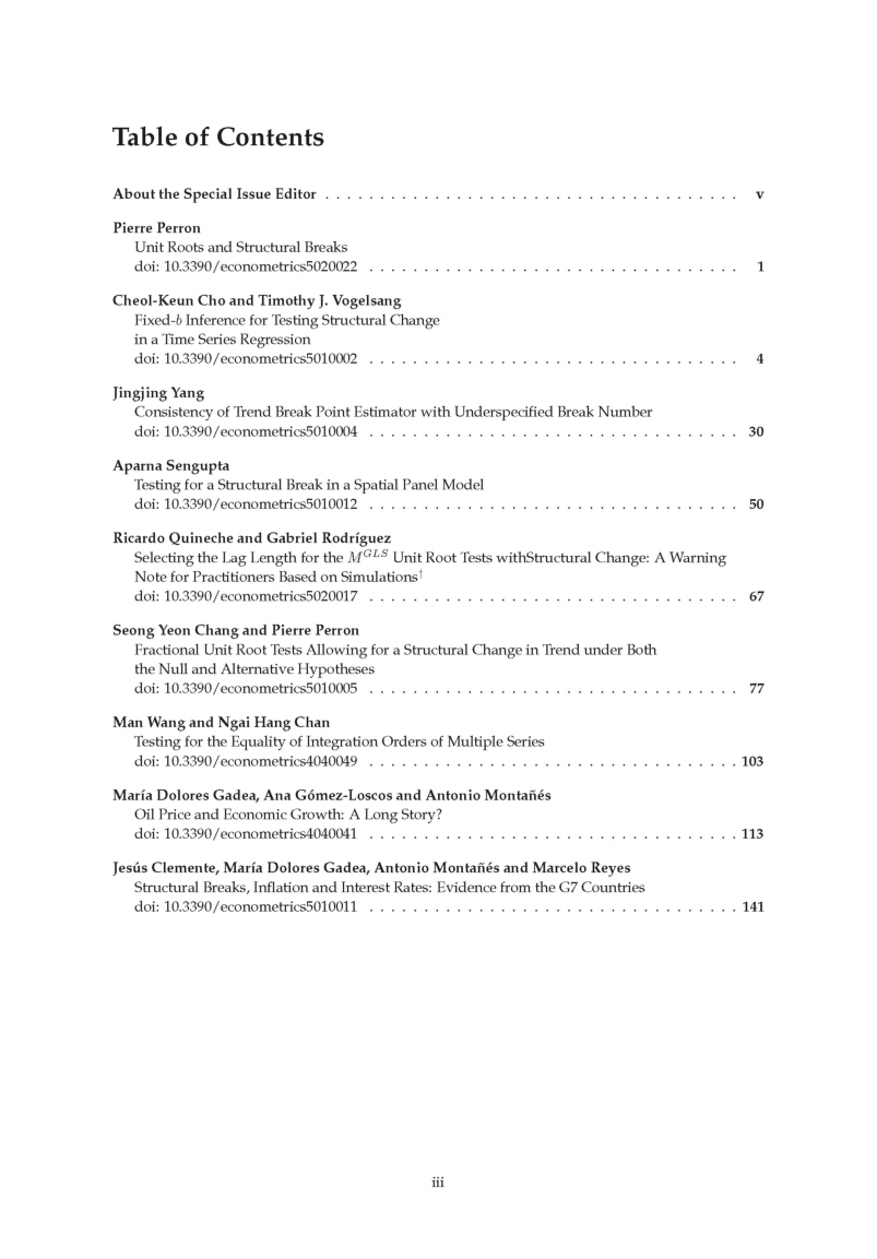 Unit Roots And Structural Breaks - Page 3