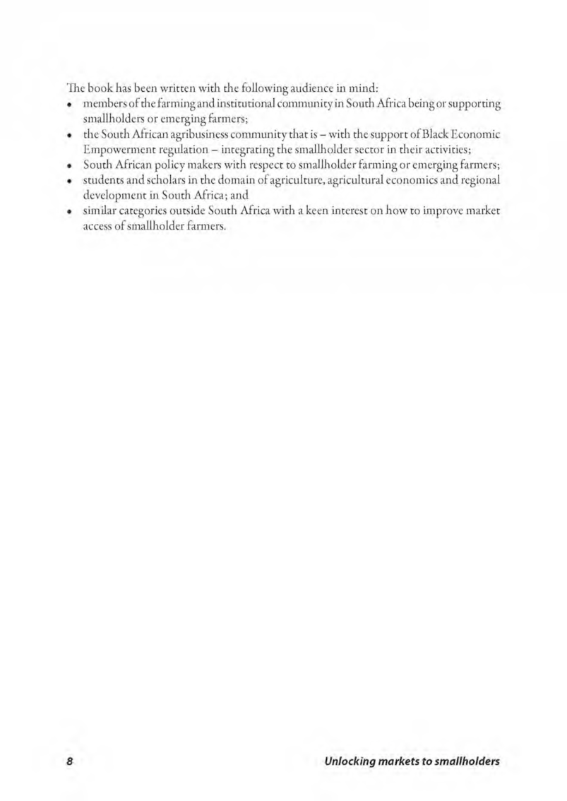Unlocking Markets To Smallholders - Page 4