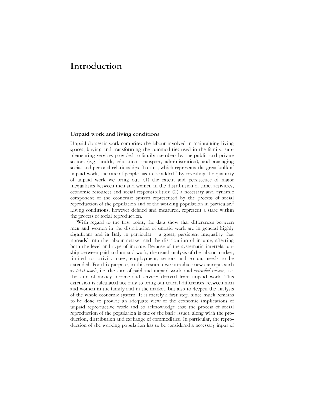 Unpaid Work And The Economy - Page 5
