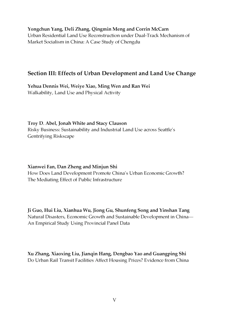 Urban Land And Sustainable Development - Page 5