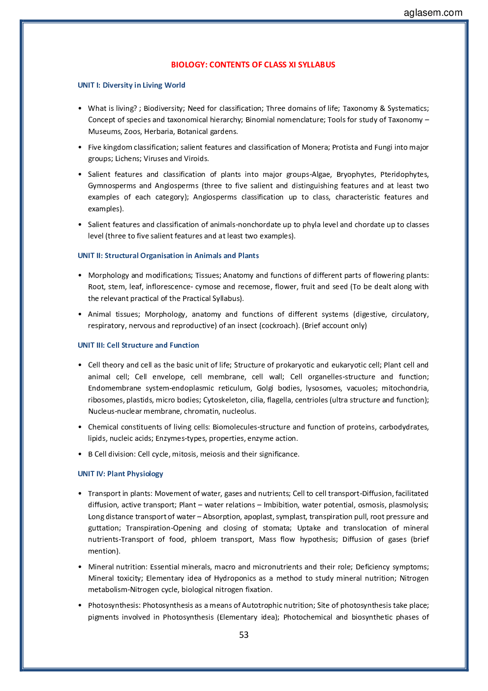 NEET Syllabus For 2020 - Page 2