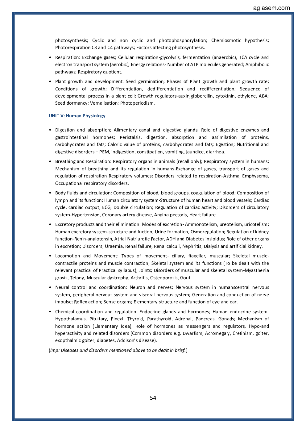 NEET Syllabus For 2020 - Page 3