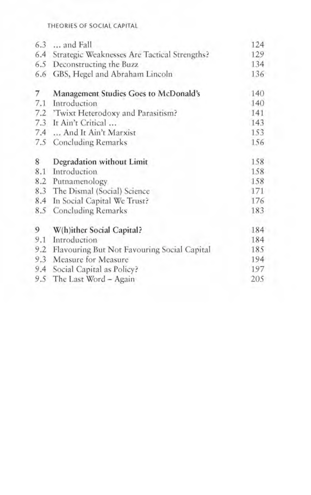 Theories Of Social Capital - Page 4