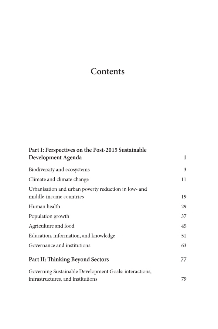 Thinking Beyond Sectors For Sustainable Development - Page 3