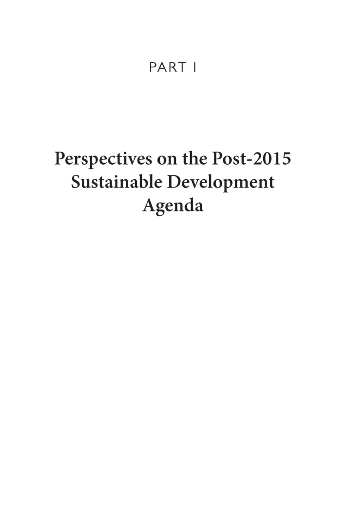 Thinking Beyond Sectors For Sustainable Development - Page 4