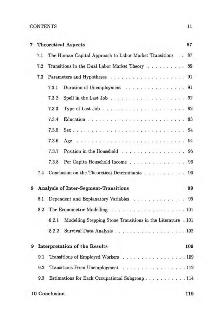 Transitions In Segmented Labor Markets - Page 5