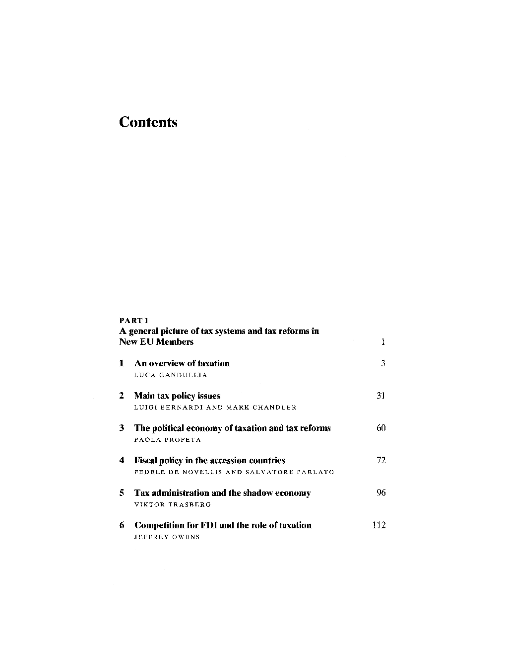Tax Systems And Tax Reforms In New EU Members - Page 2