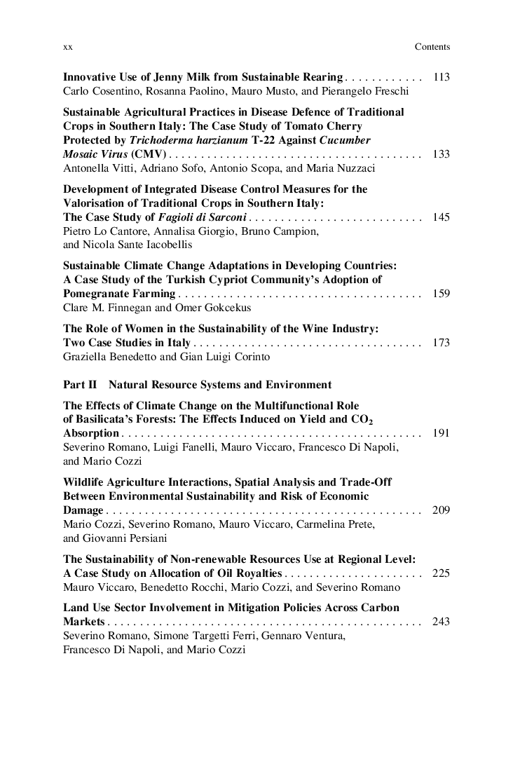 The Sustainability Of Agro Food And Natural Resource Systems In The Mediterranean Basin - Page 4