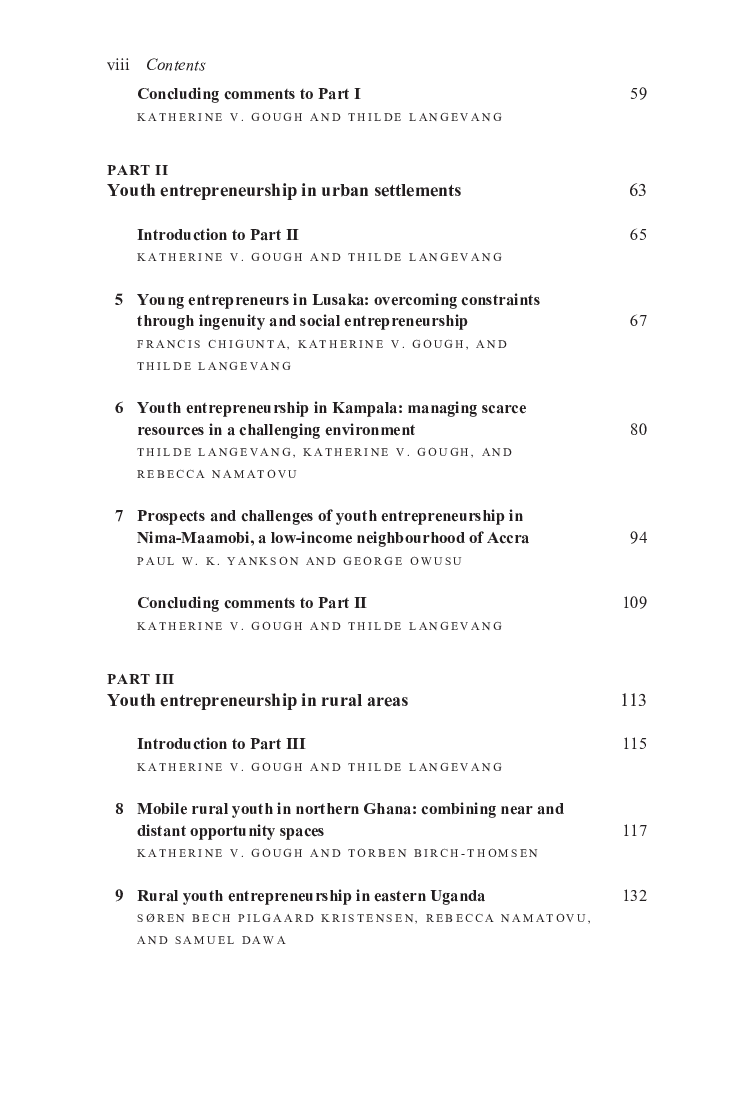Young Entrepreneurs In Sub Saharan Africa - Page 3