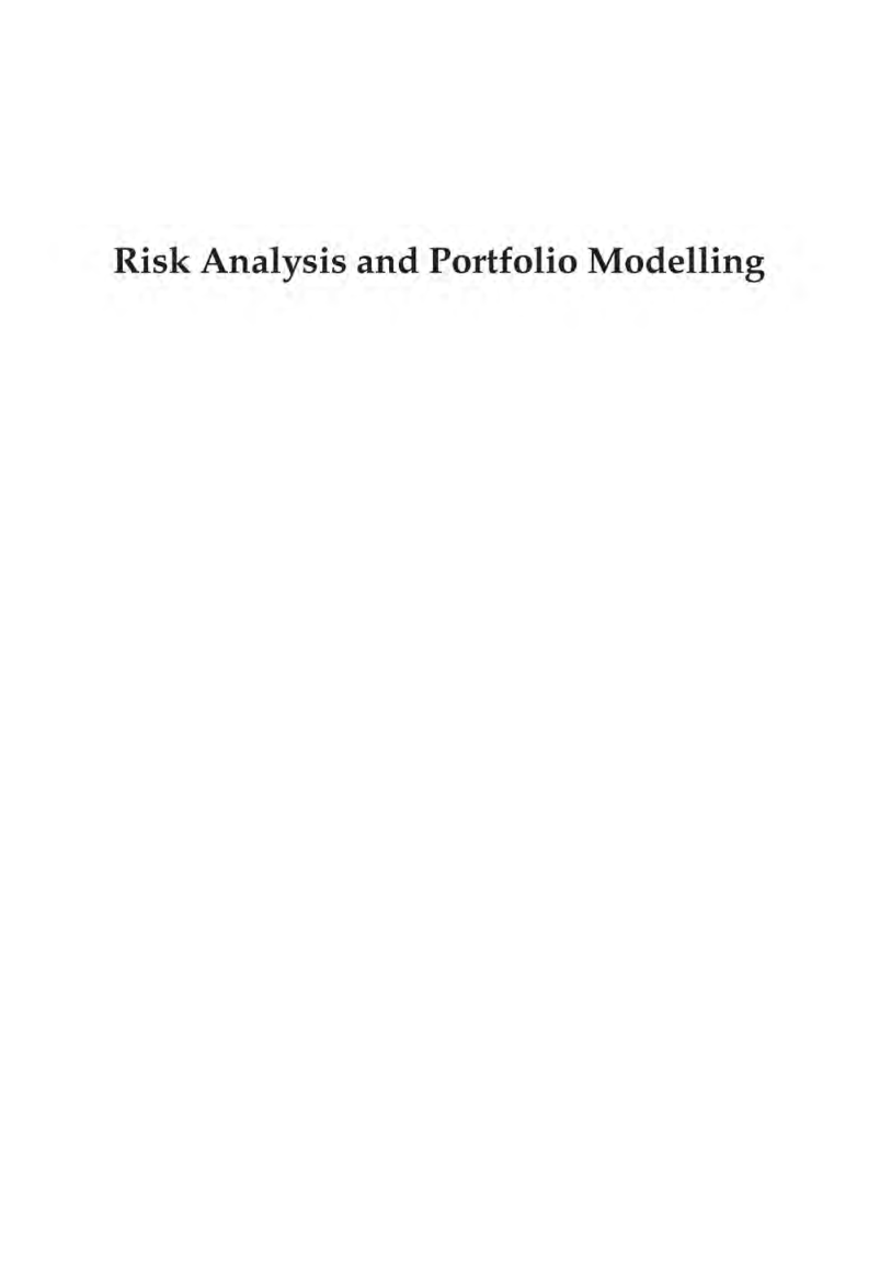 Risk Analysis And Portfolio Modelling - Page 2