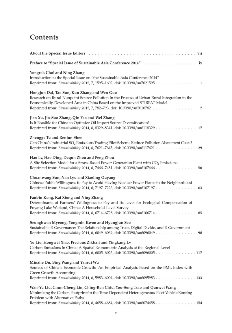 Special Issue Of Sustainable Asia Conference 2014 - Page 3