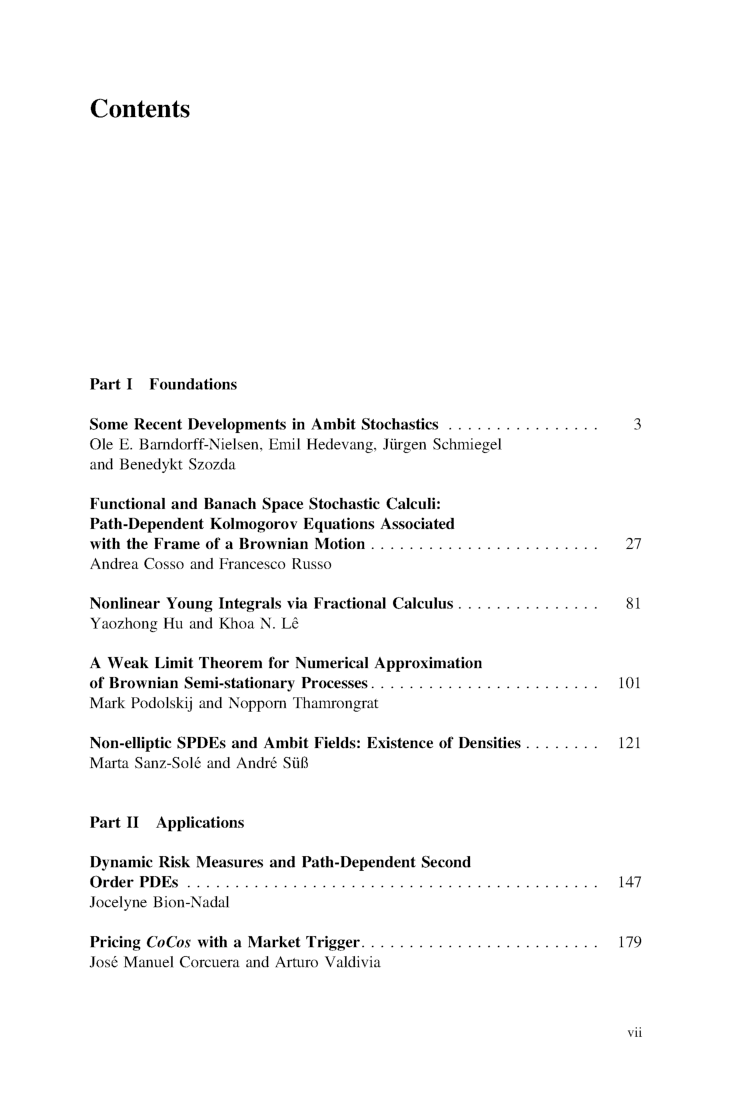 Stochastics Of Environmental And Financial Economics - Page 3