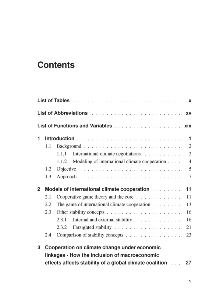 Stability Of Cooperation In The International Climate Negotiations  - Page 3