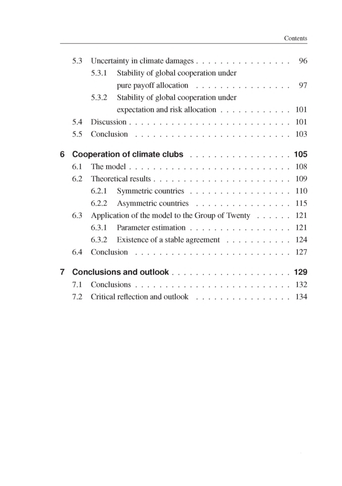 Stability Of Cooperation In The International Climate Negotiations  - Page 5