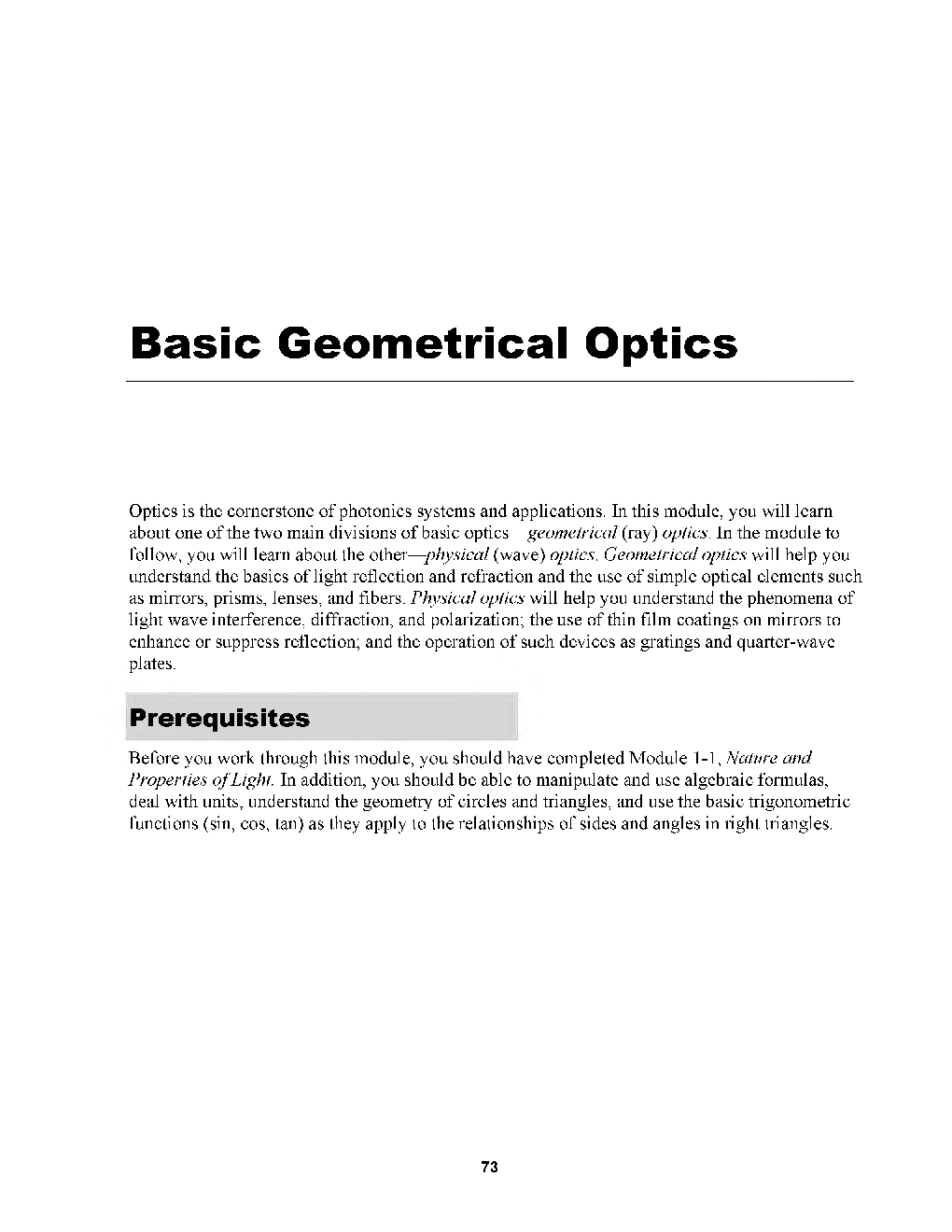 Basic Geometrical Optics Study Material For IIT JEE Mains Physics - Page 2