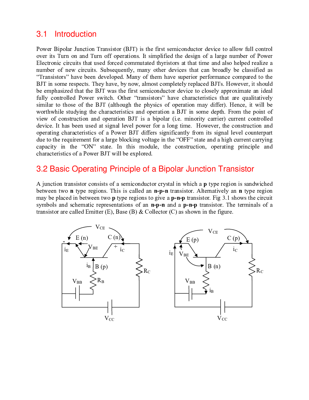 Power Bipolar Junction Transistor Study Material For IIT JEE Mains Physics - Page 4