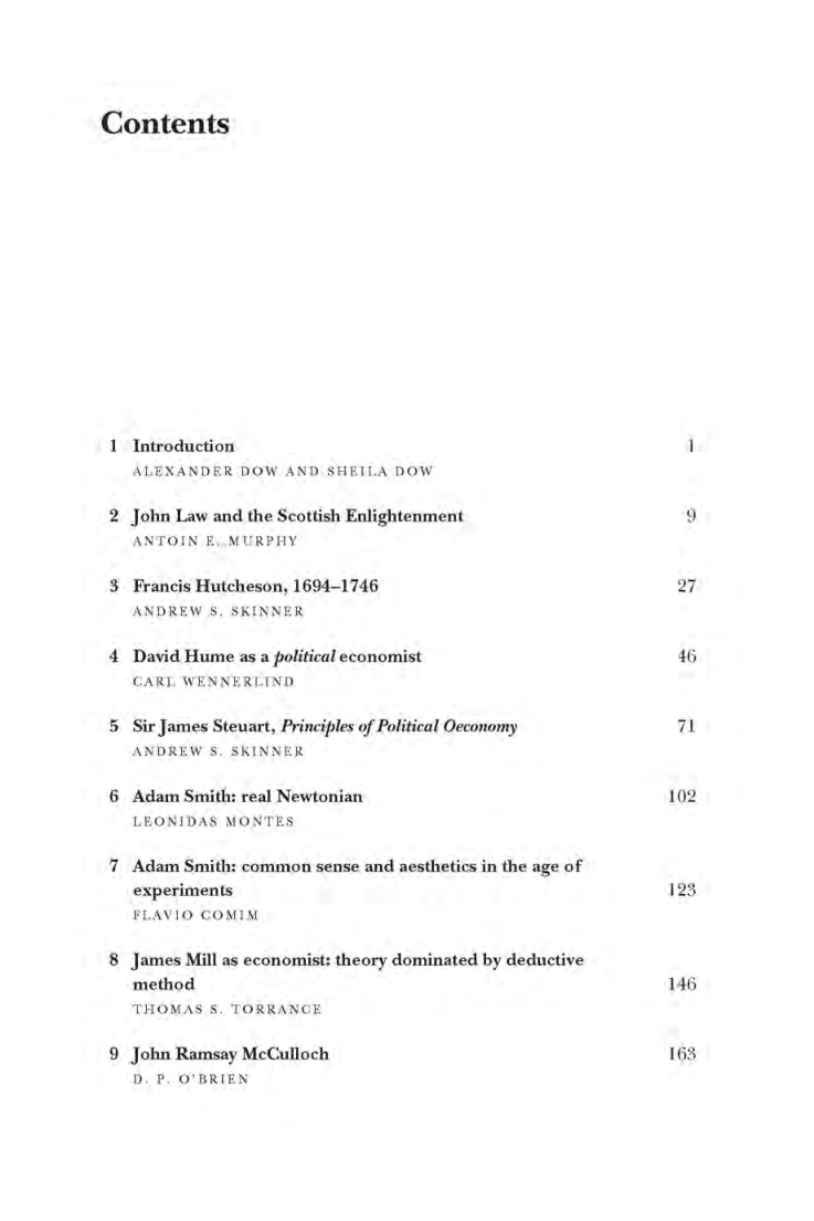 A History Of Scottish Economic Thought - Page 2