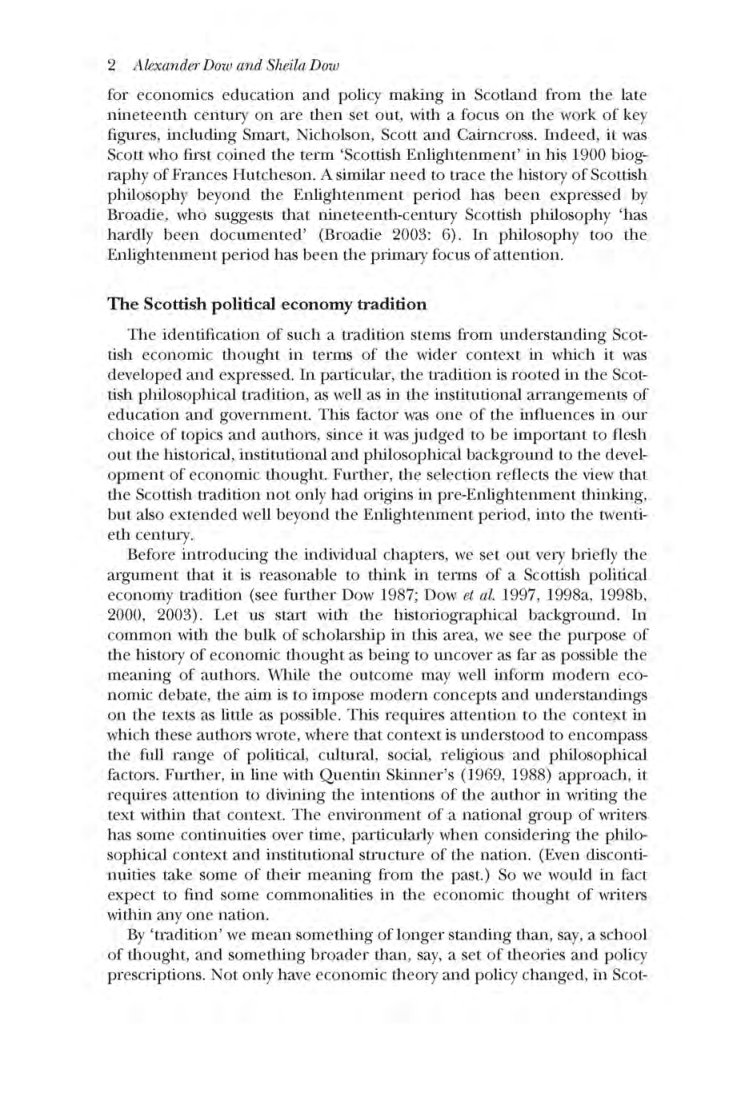 A History Of Scottish Economic Thought - Page 5