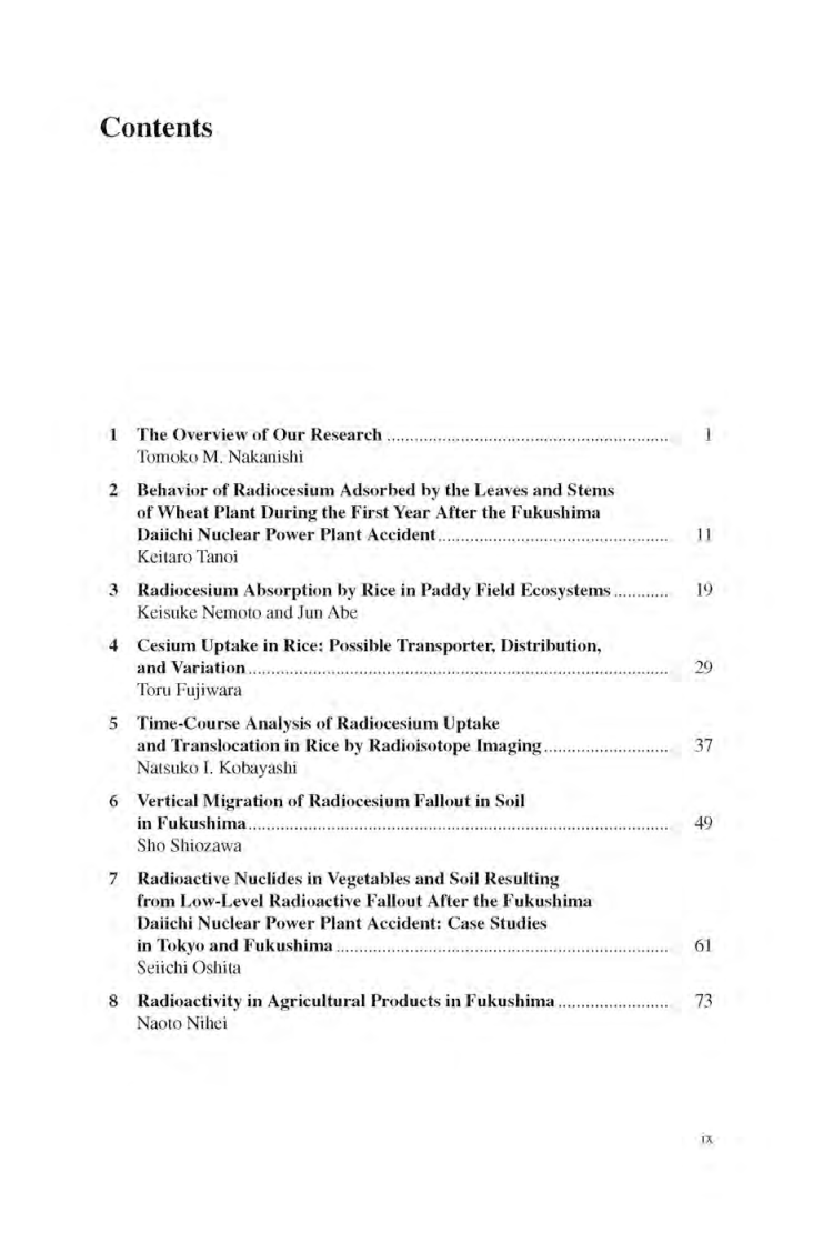 Agricultural Implications Of The Fukushima Nuclear Accident - Page 3
