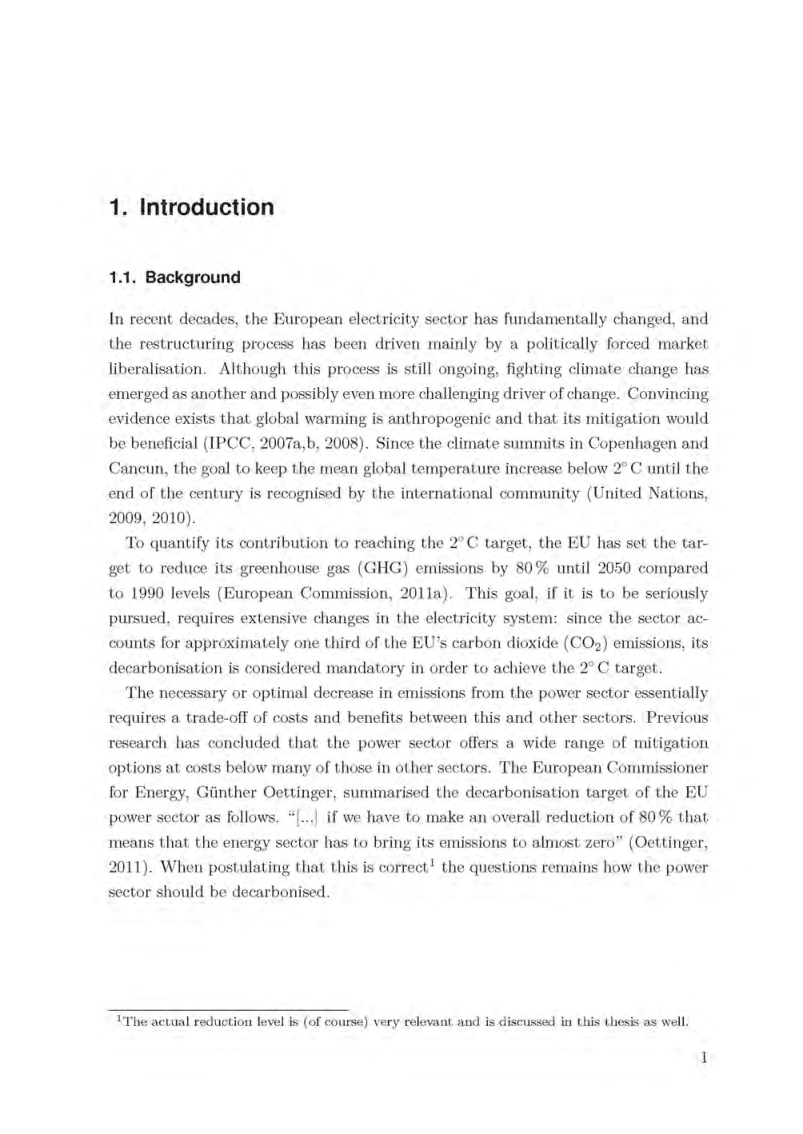 Assessment Of Least Cost Pathways For Decarbonising Europe's Power Supply - Page 5