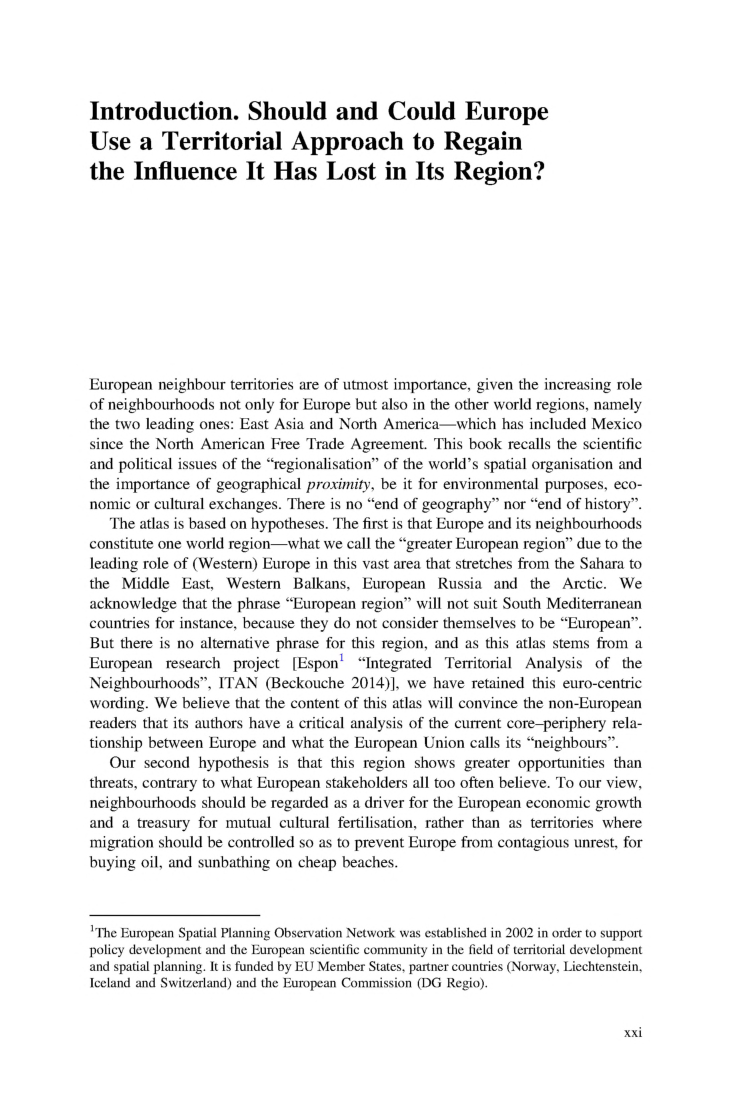 Atlas Of Challenges And Opportunities In European Neighbourhoods - Page 4