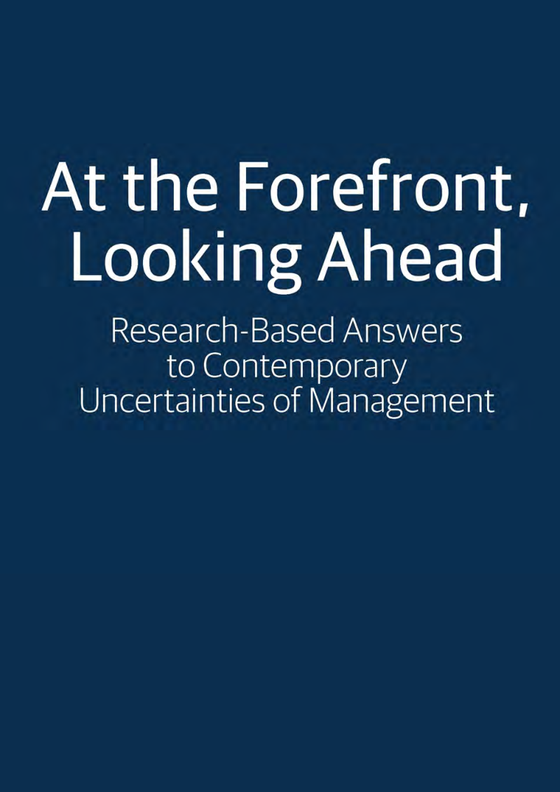 At The Forefront Looking Ahead - Page 1