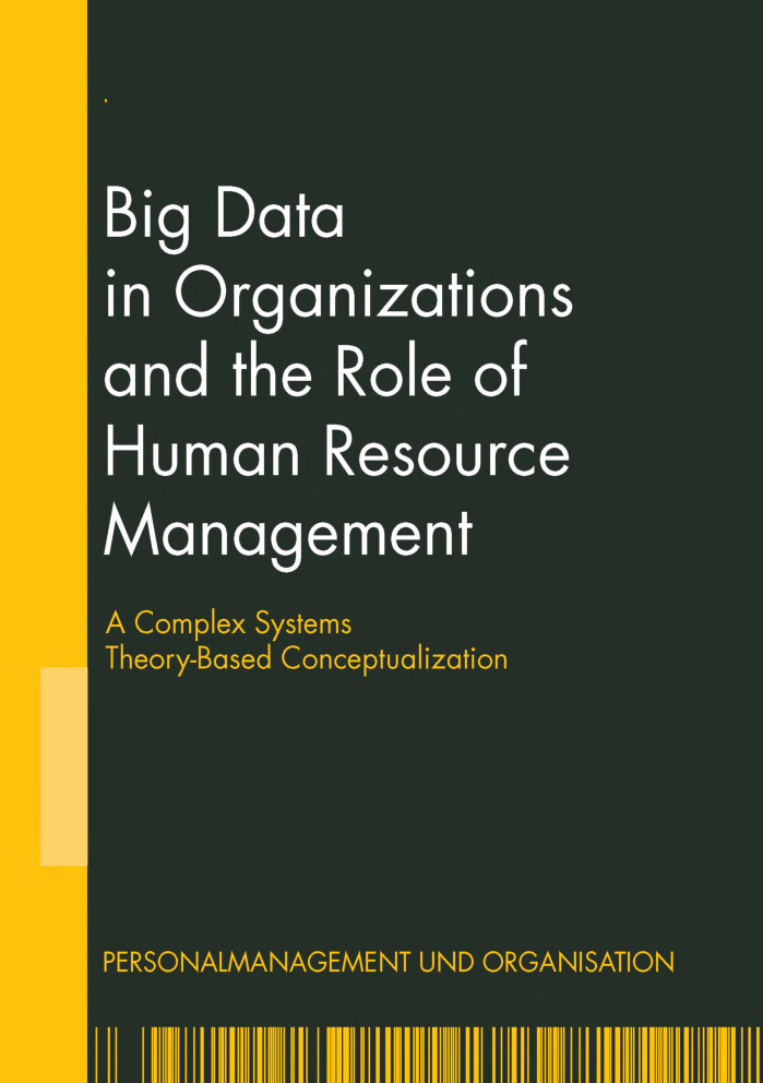 Big Data In Organizations And The Role Of Human Resources Management - Page 1