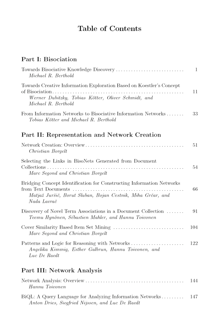 Bisociative Knowledge Discovery - Page 3