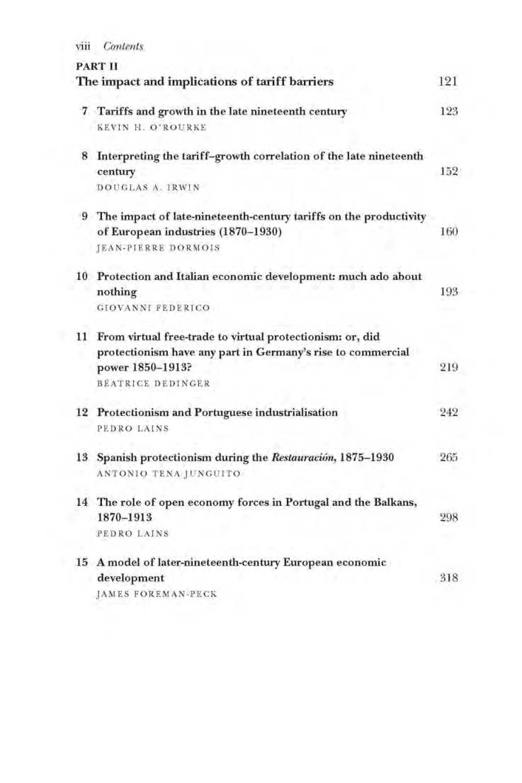 Classical Trade Protectionism 1815-1914 - Page 4