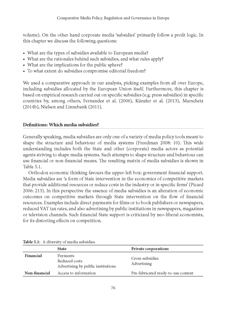 Comparative Media Policy Regulation And Governance In Europe - Page 4