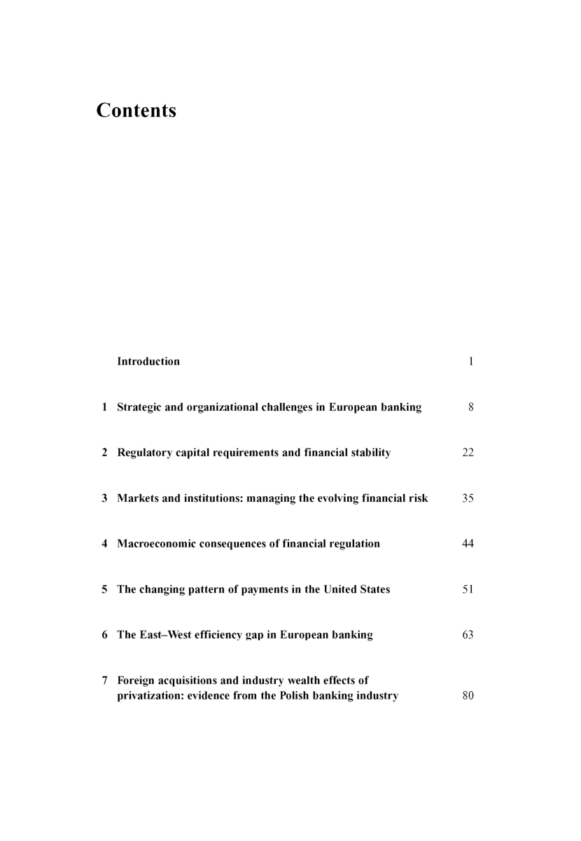 Competition And Profitability In European Financial Services - Page 3