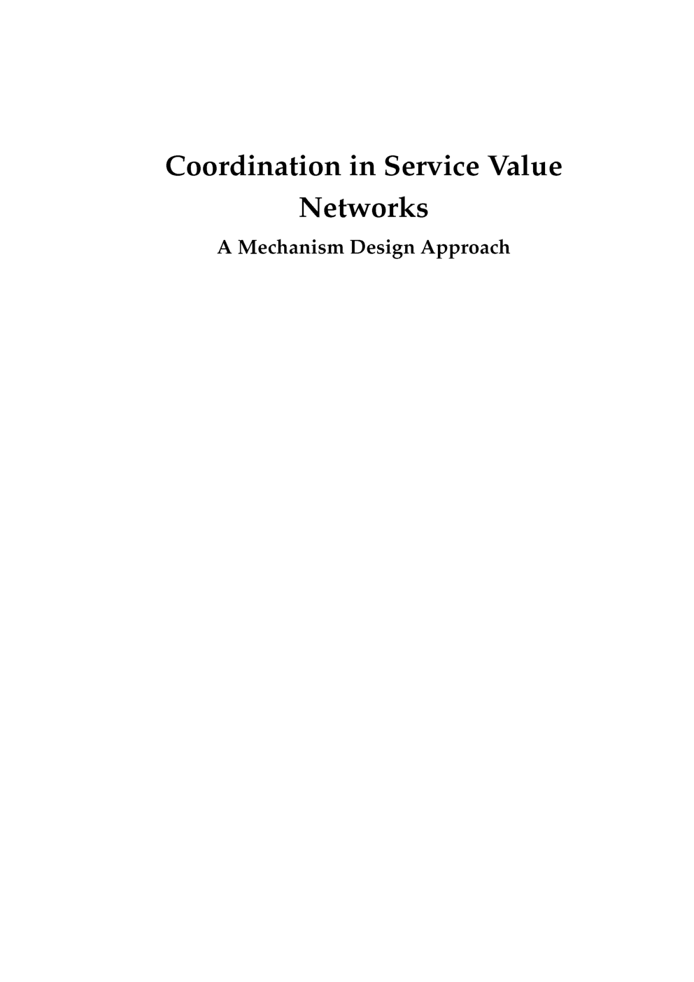 Coordination In Services Value Networks - Page 2