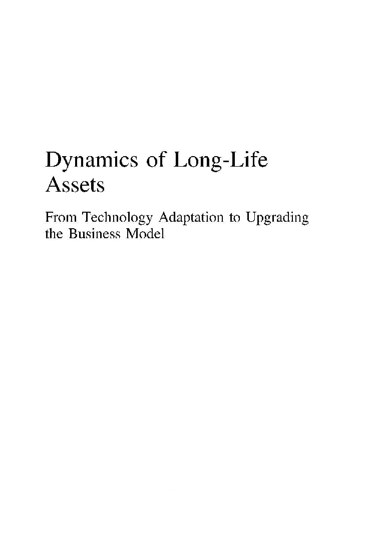 Dynamics Of Long Life Assets - Page 2
