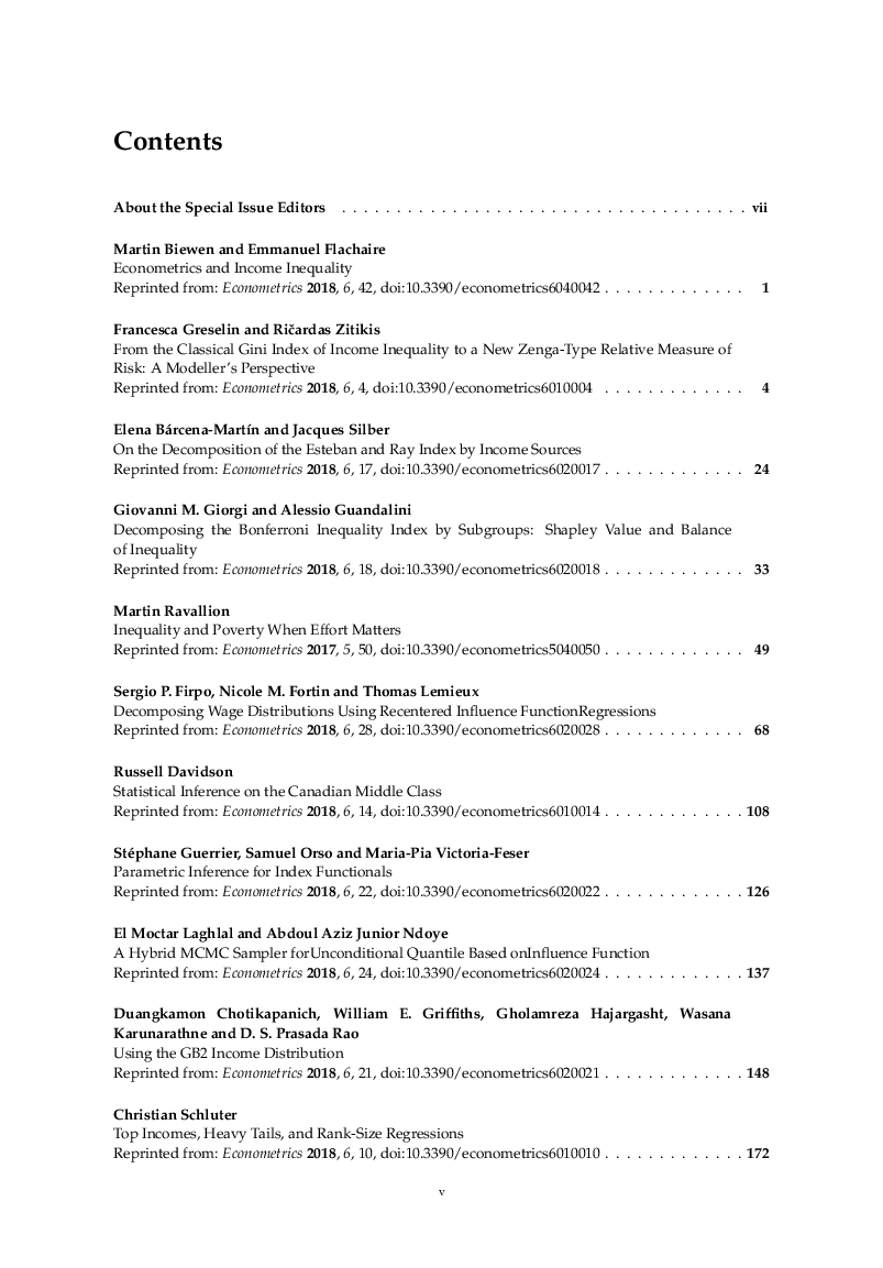 Econometrics And Income Inequality - Page 3
