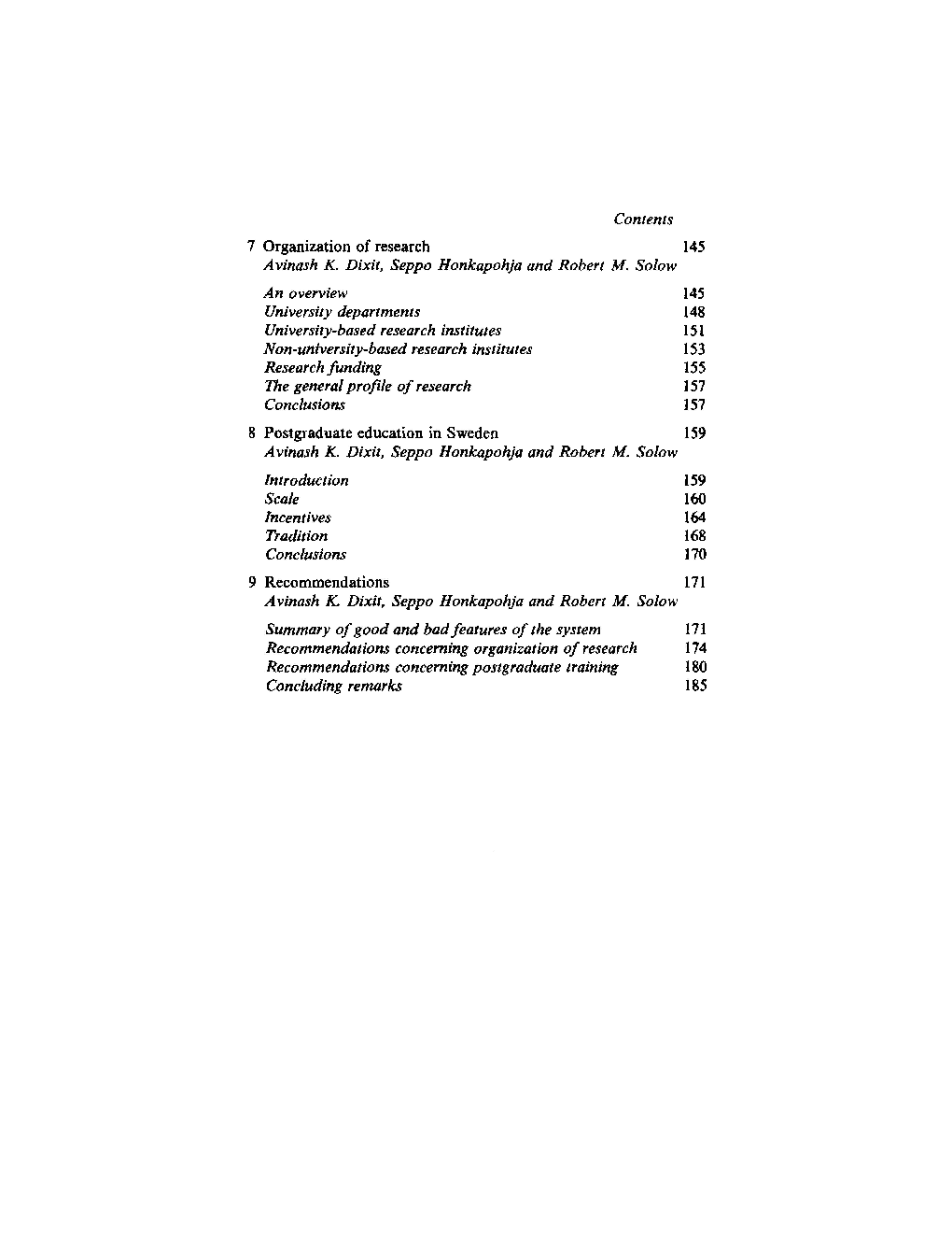 Economics In Sweden An Evaluation Of Swedish Research In Economics - Page 4